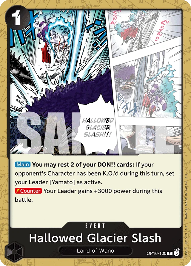 Hallowed Glacier Slash · The Time Of Battle