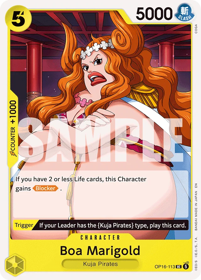 Boa Marigold · The Time Of Battle
