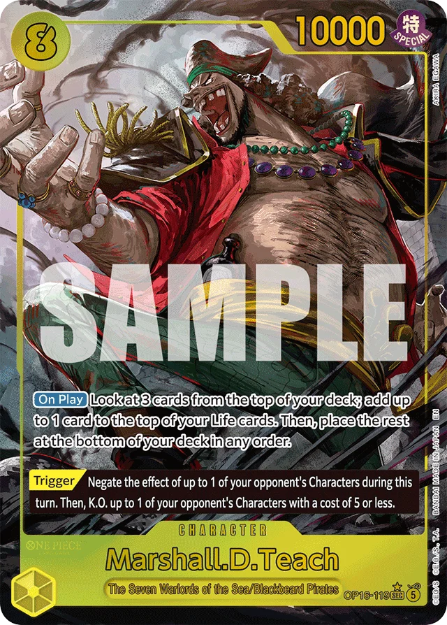 Marshall.D.Teach · The Time Of Battle