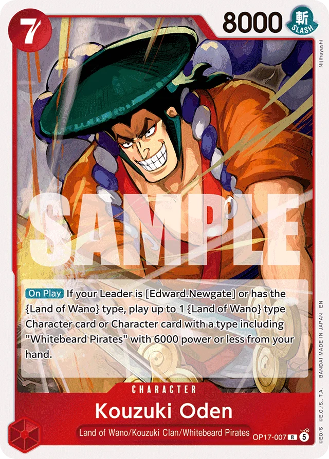 Kouzuki Oden · The World's Strongest Warriors