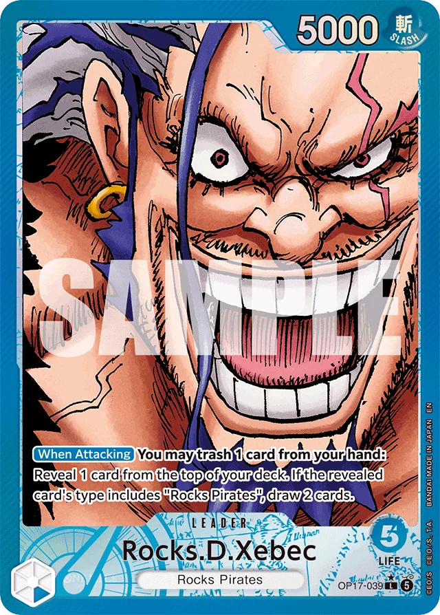 Rocks.D.Xebec · The World's Strongest Warriors