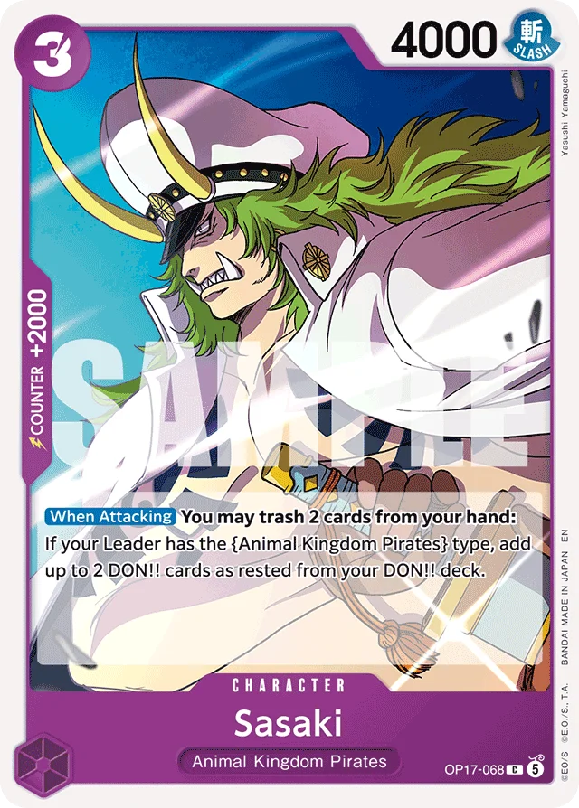 Sasaki · The World's Strongest Warriors