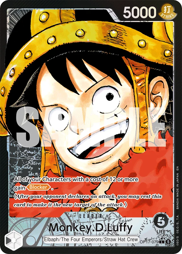 Monkey.D.Luffy · The World's Strongest Warriors