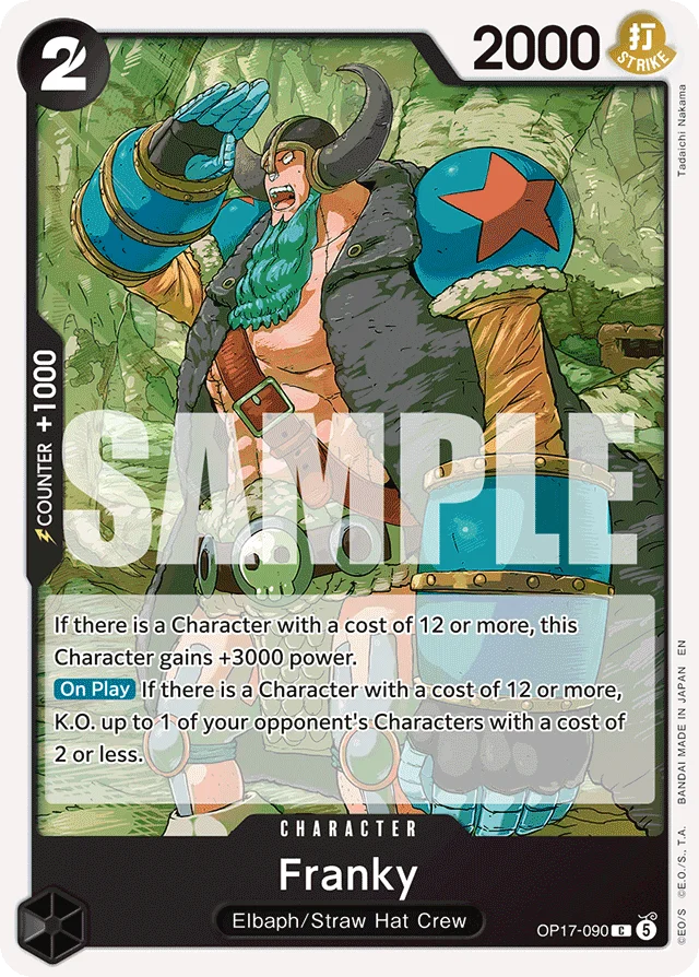 Franky · The World's Strongest Warriors