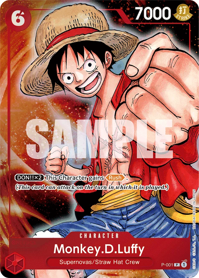 Monkey.D.Luffy · Promos