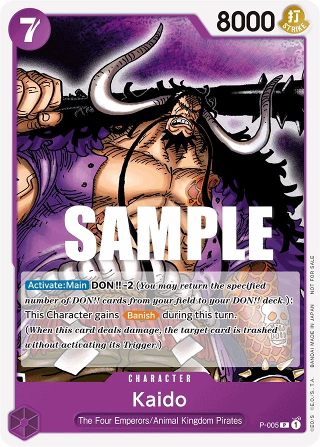 Kaido · Promos