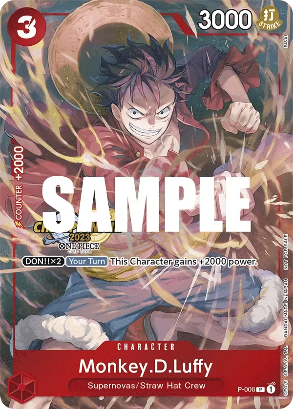 Monkey.D.Luffy · Promos