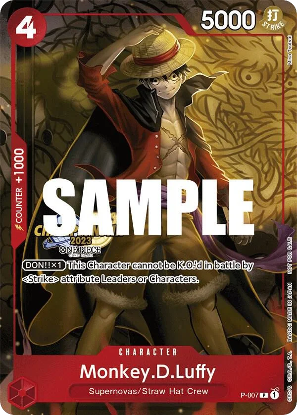 Monkey.D.Luffy · Promos