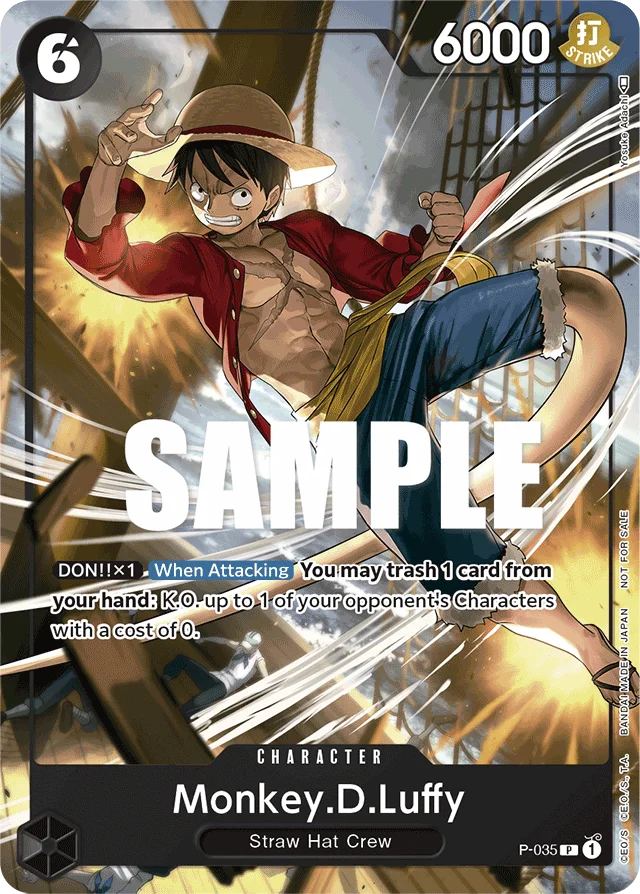 Monkey.D.Luffy · Promos