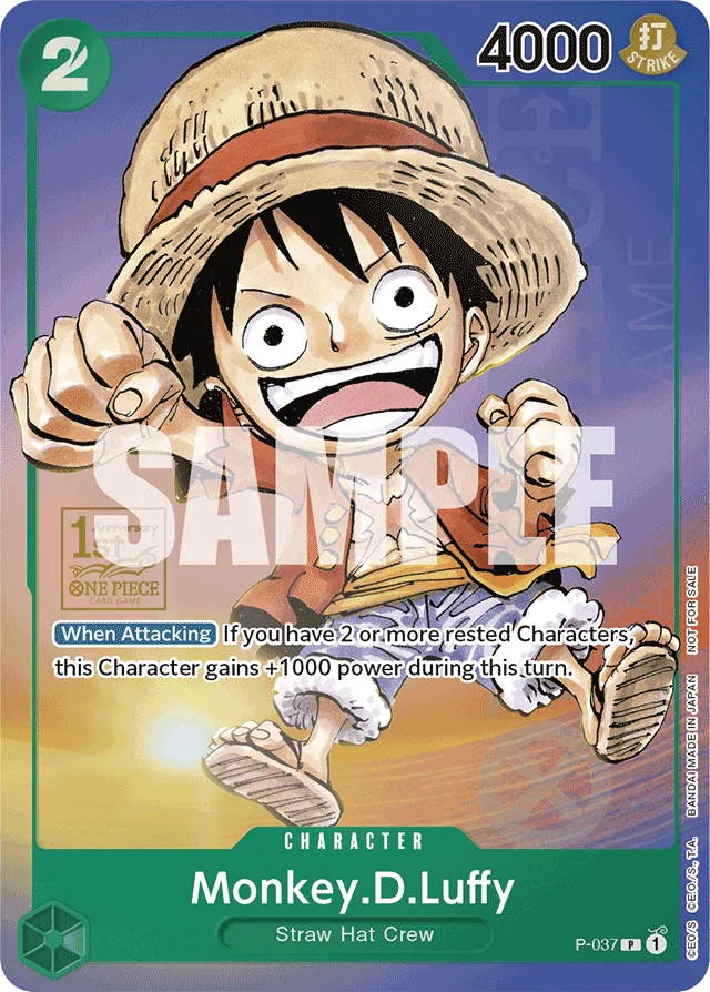 Monkey.D.Luffy · Promos