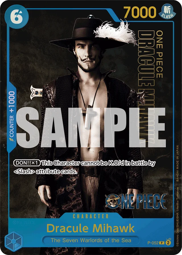 Dracule Mihawk · Promos