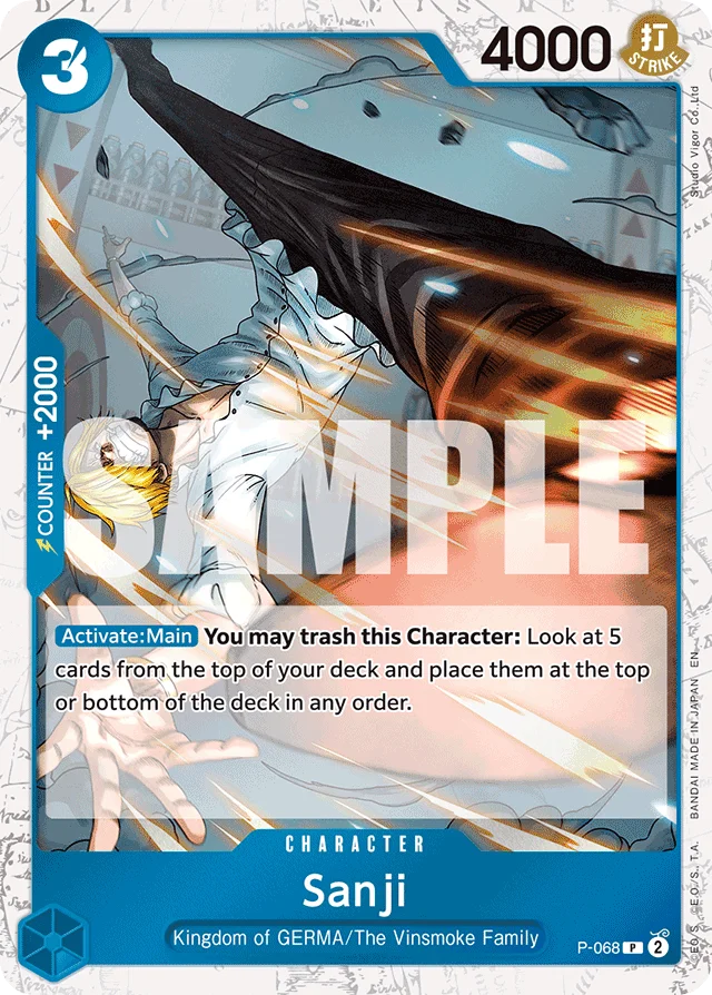 Sanji · Promos