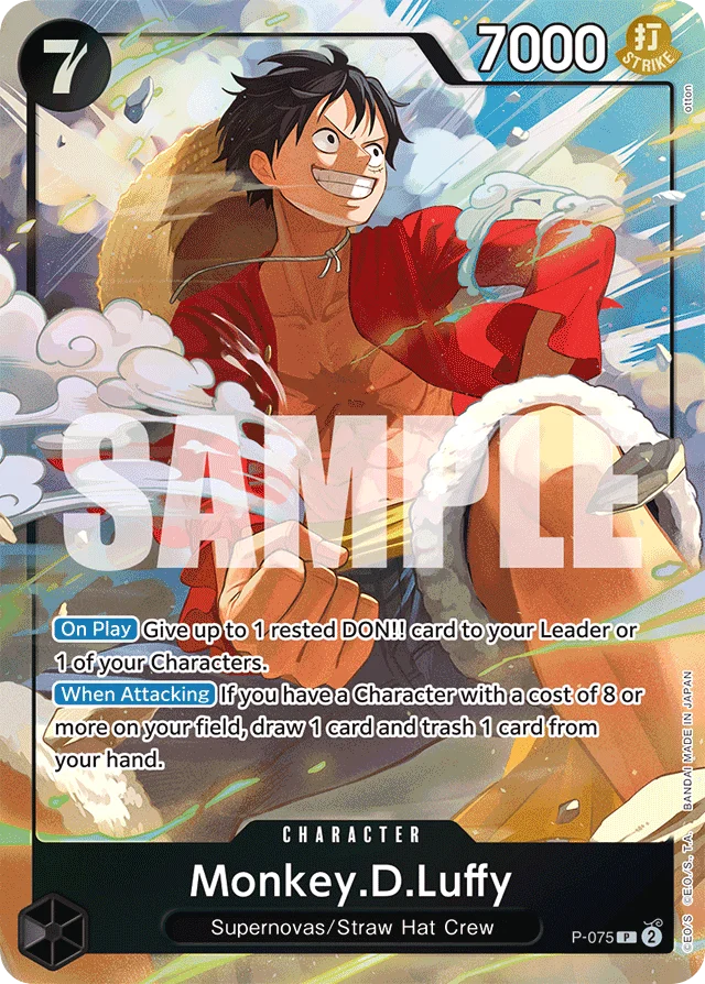 Monkey.D.Luffy · Promos