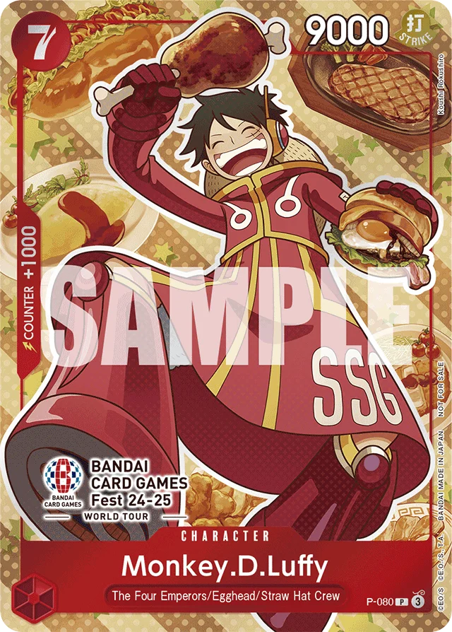 Monkey.D.Luffy · Promos