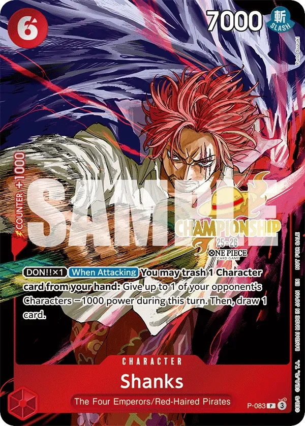 Shanks · Promos