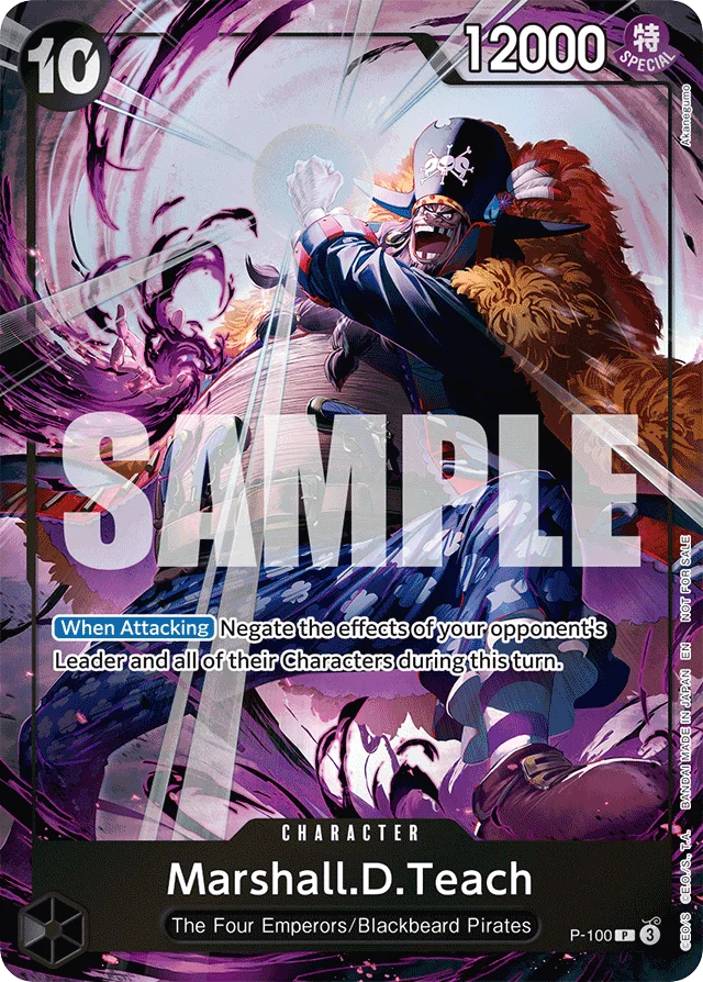 Marshall.D.Teach · Promos