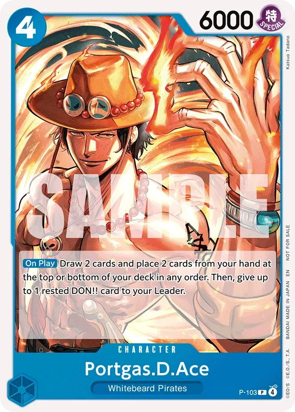Portgas.D.Ace · Promos
