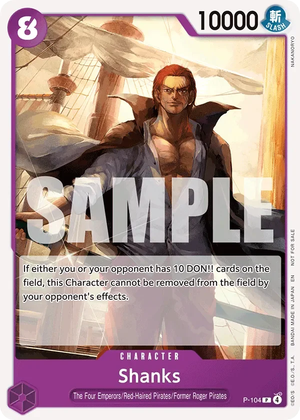 Shanks · Promos