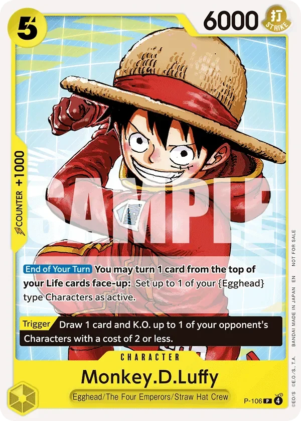 Monkey.D.Luffy · Promos