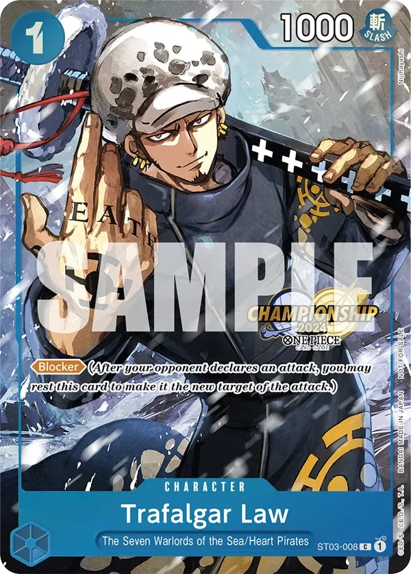 Trafalgar Law · The Seven Warlords of the Sea