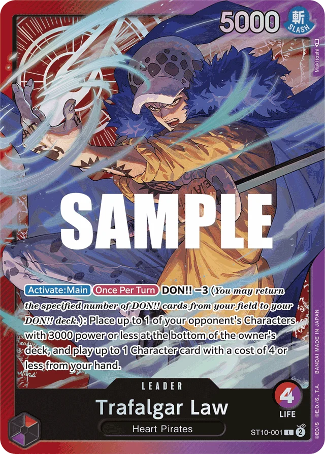 Trafalgar Law · Ultra Deck: The Three Captains