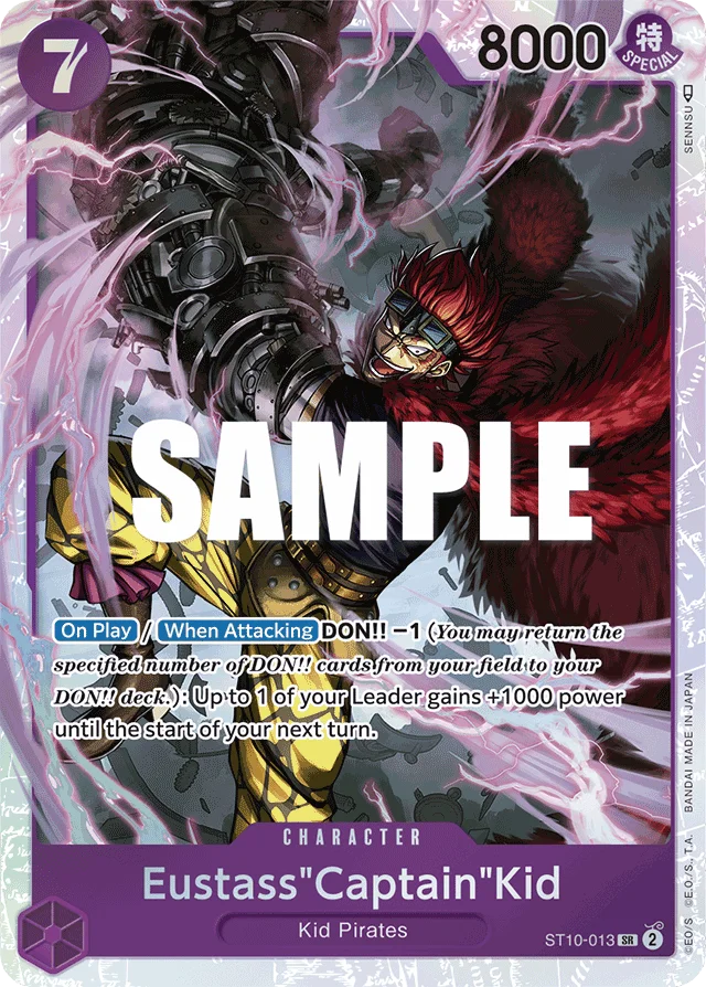 Eustass"Captain"Kid · Ultra Deck: The Three Captains