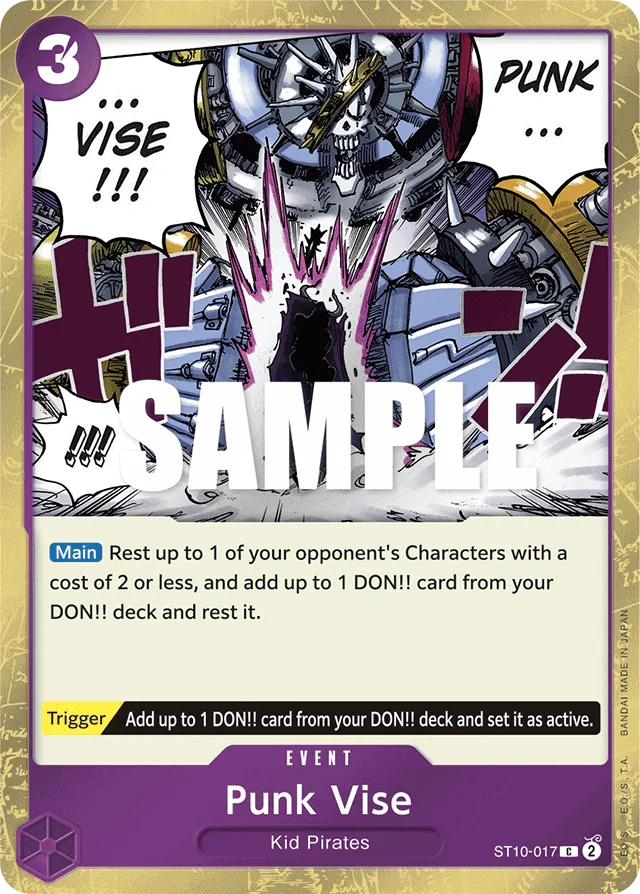 Punk Vise · Ultra Deck: The Three Captains