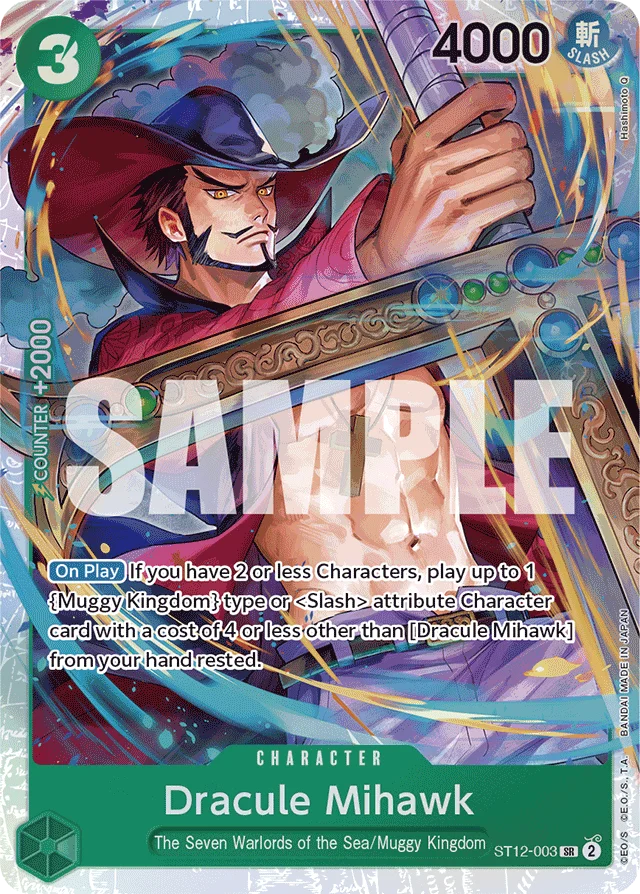 Dracule Mihawk · Zoro and Sanji