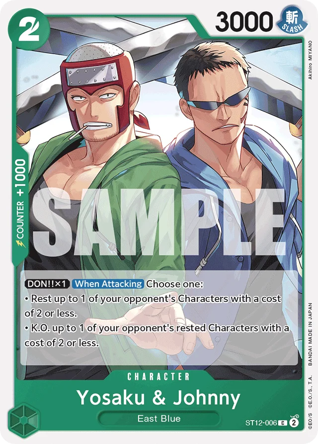 Yosaku & Johnny · Zoro and Sanji
