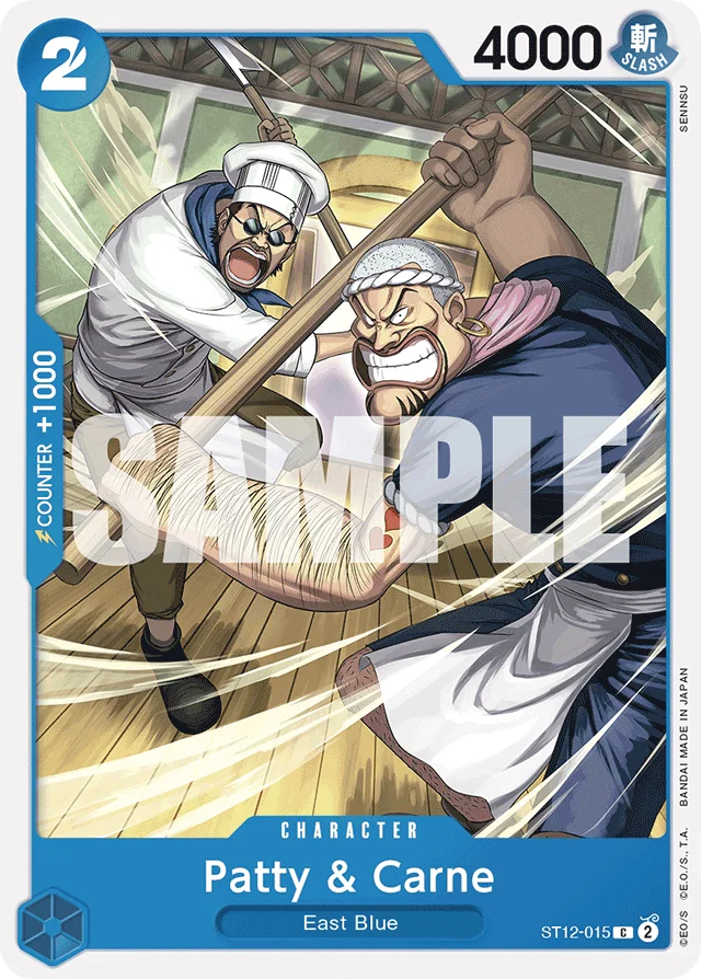 Patty & Carne · Zoro and Sanji