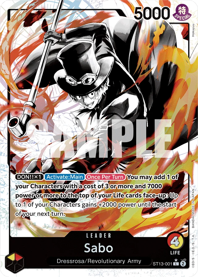 Sabo · Ultra Deck: The Three Brothers