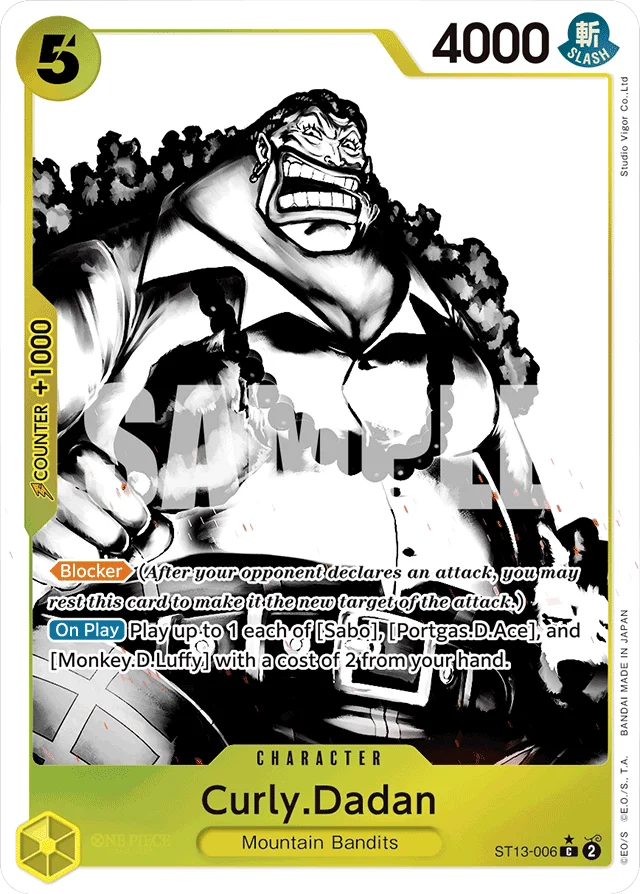 Curly.Dadan · Ultra Deck: The Three Brothers