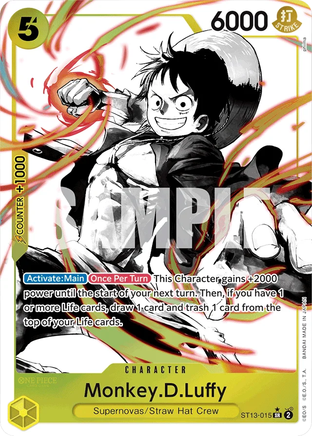 Monkey.D.Luffy · Ultra Deck: The Three Brothers