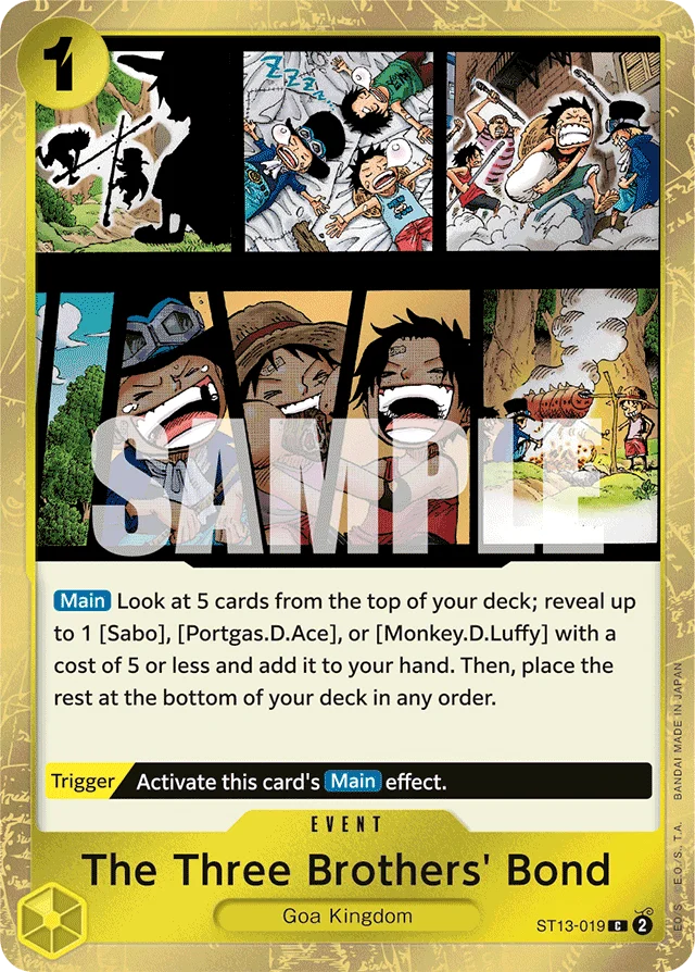The Three Brothers' Bond · Ultra Deck: The Three Brothers