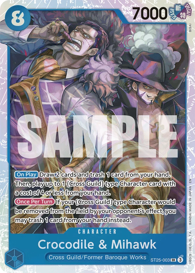 Crocodile & Mihawk · BLUE Buggy