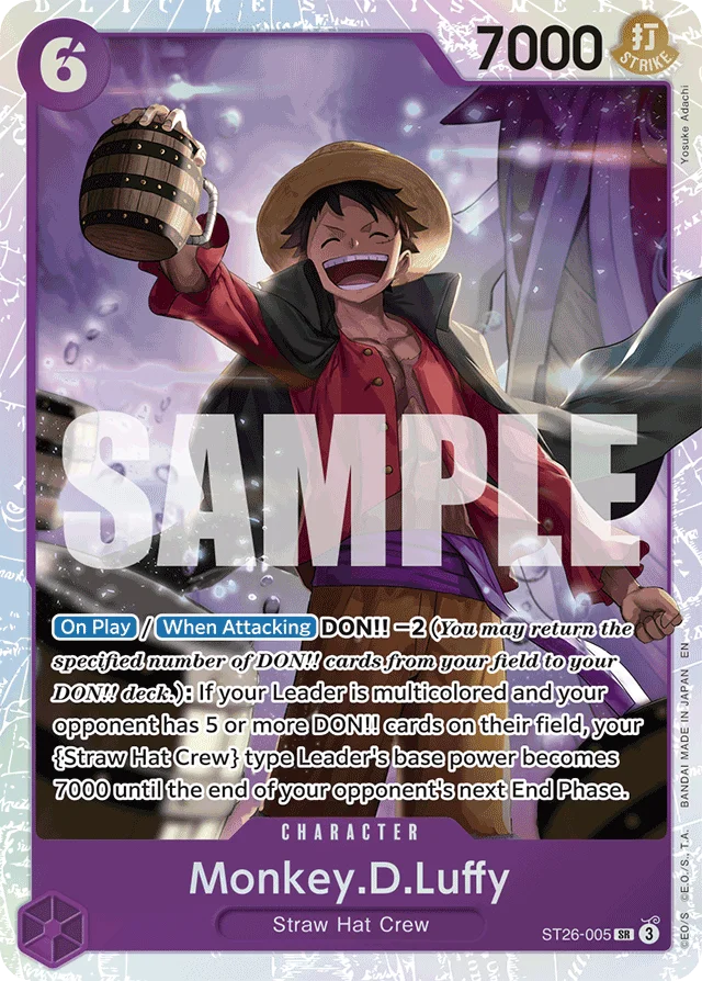 Monkey.D.Luffy · PURPLE/BLACK Monkey.D.Luffy