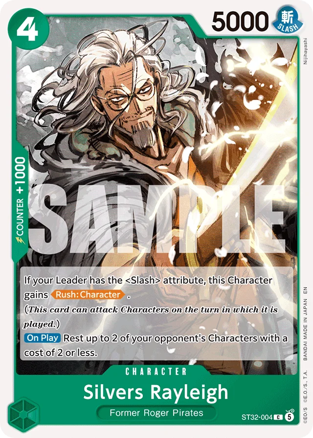 Silvers Rayleigh · GREEN Roronoa Zoro