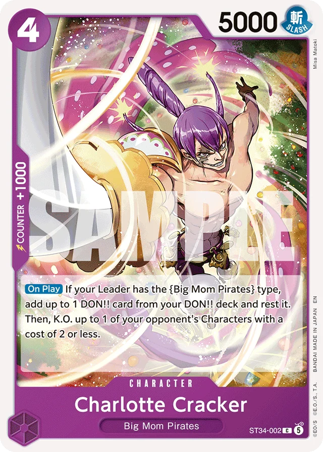 Charlotte Cracker · PURPLE Charlotte Katakuri