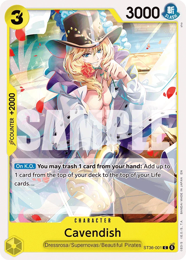 Cavendish · YELLOW Eustass"Captain"Kid