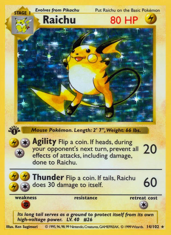 Raichu · Base