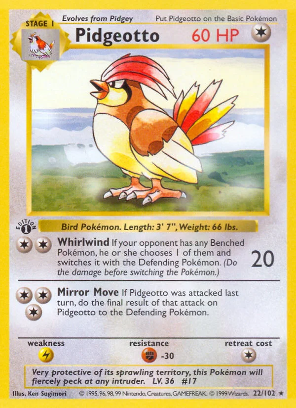 Pidgeotto · Base