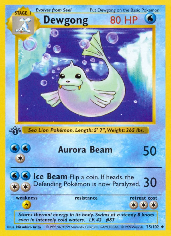 Dewgong · Base