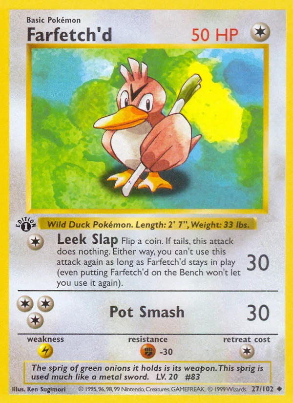 Farfetch'd · Base