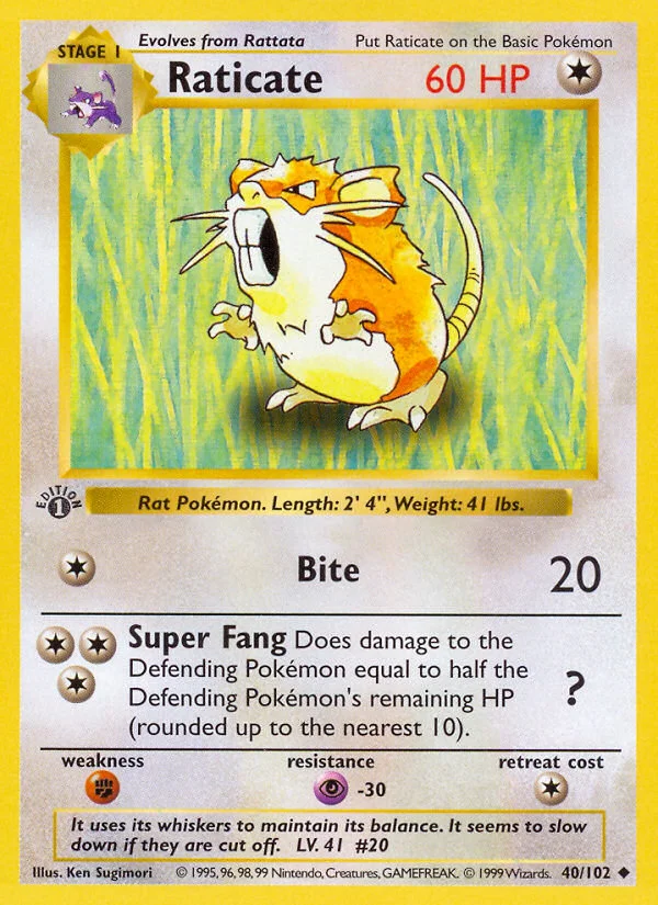Raticate · Base