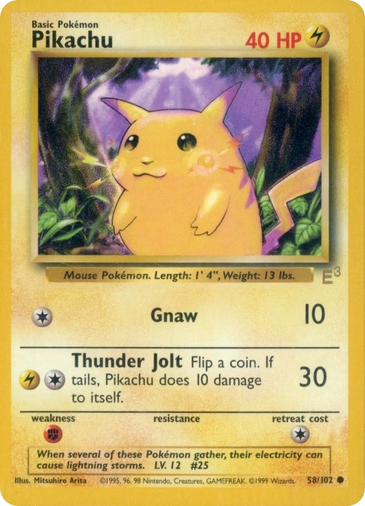 Pikachu · Base