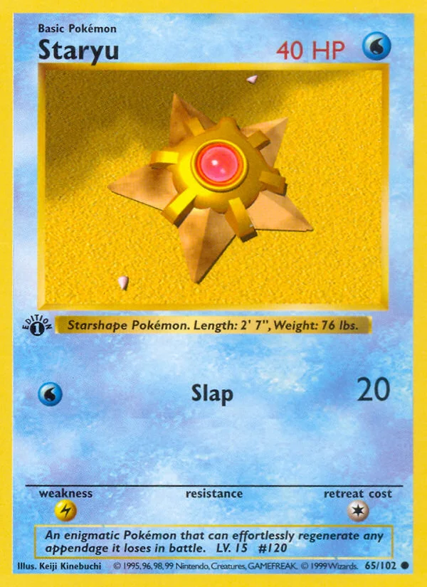 Staryu · Base