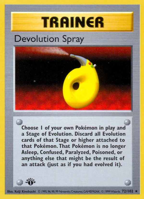 Devolution Spray · Base