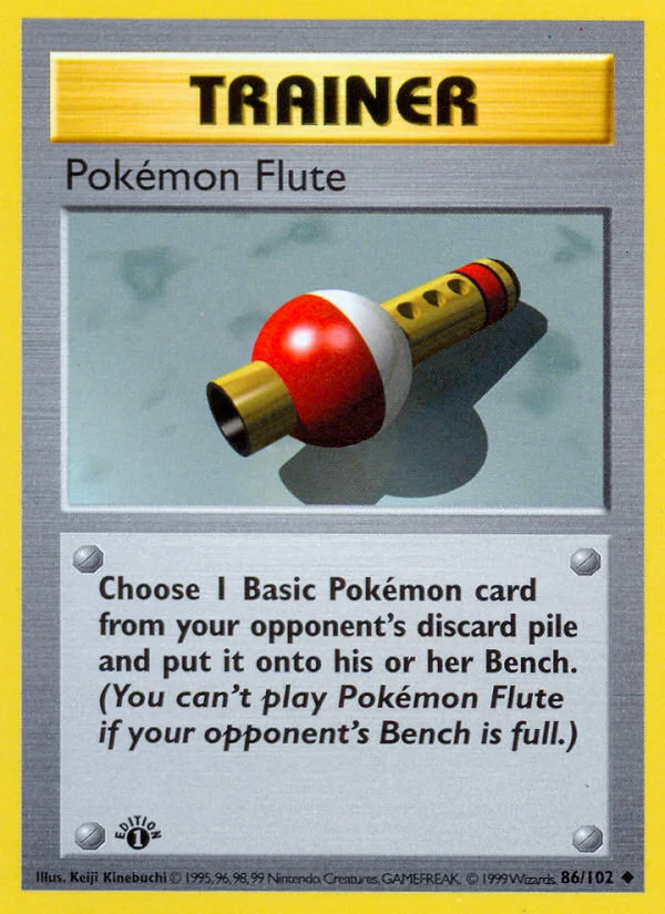 Pokémon Flute · Base