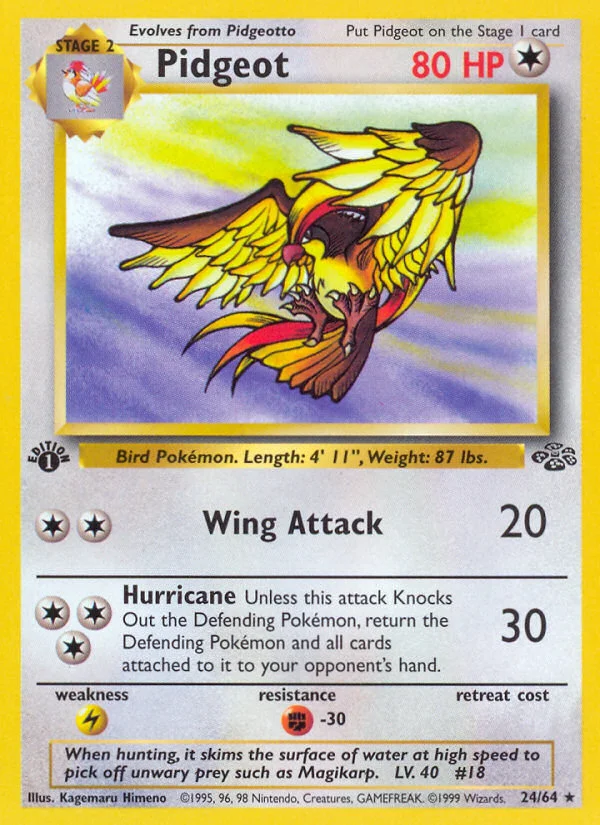 Pidgeot · Jungle