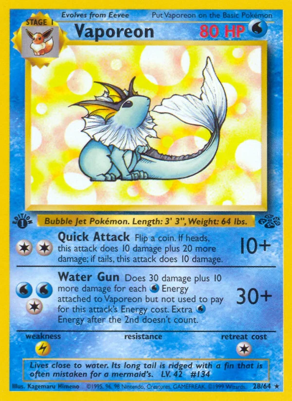Vaporeon · Jungle